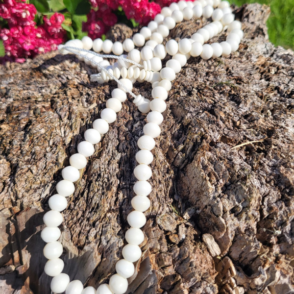 Camel Bone Tasbih – Large Round Beads
