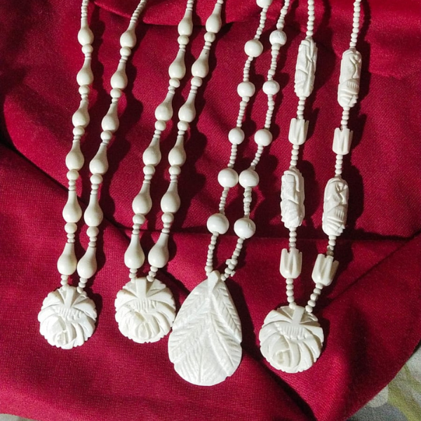 Camel Bone Carved Necklace Collection